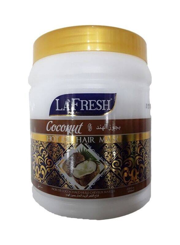

La Fresh Coconut Hot Oil Hair Cream for All Hair Types, 1000ml
