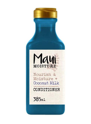 Maui Moisture Nourish and Moisture Plus Coconut Milk Conditioner for All Hair Types, 385ml