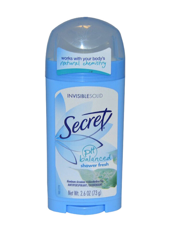 

Secret Shower Fresh Invisible Solid Antiperspirant and Deodorant Stick, 73g