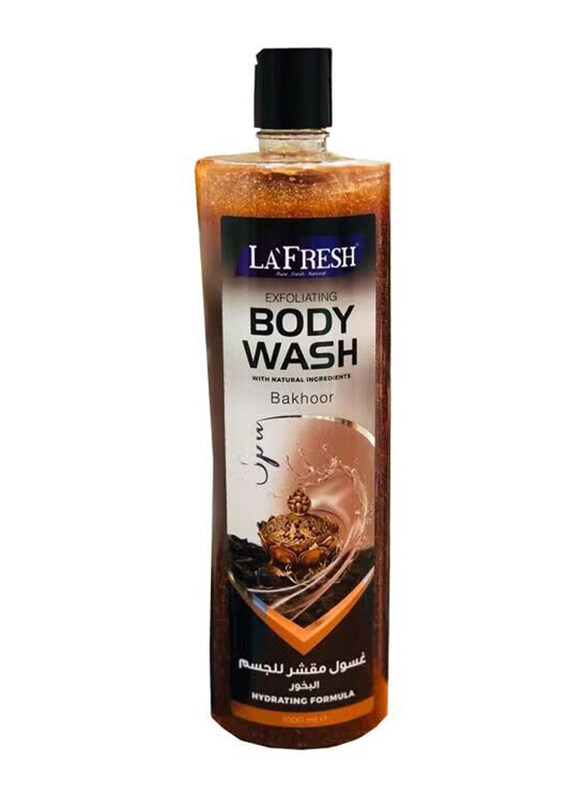 

La Fresh Bakhoor Exfoliating Body Wash, 1000ml