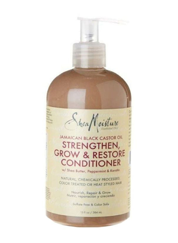 Shea Moisture Strengthen Grow and Restore Conditioner for All Hair Types, 384ml