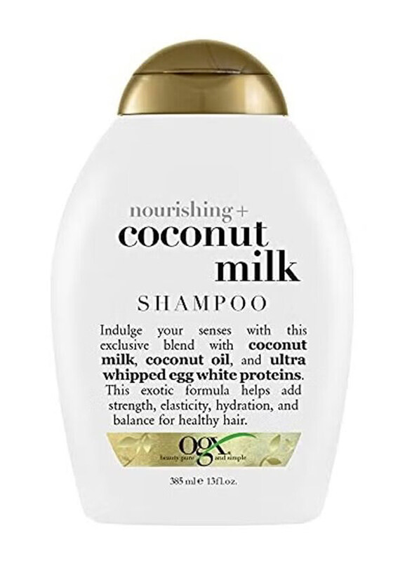 

Ogx Coconut Milk Nourishing Shampoo Clear for All Hair Types, 385ml