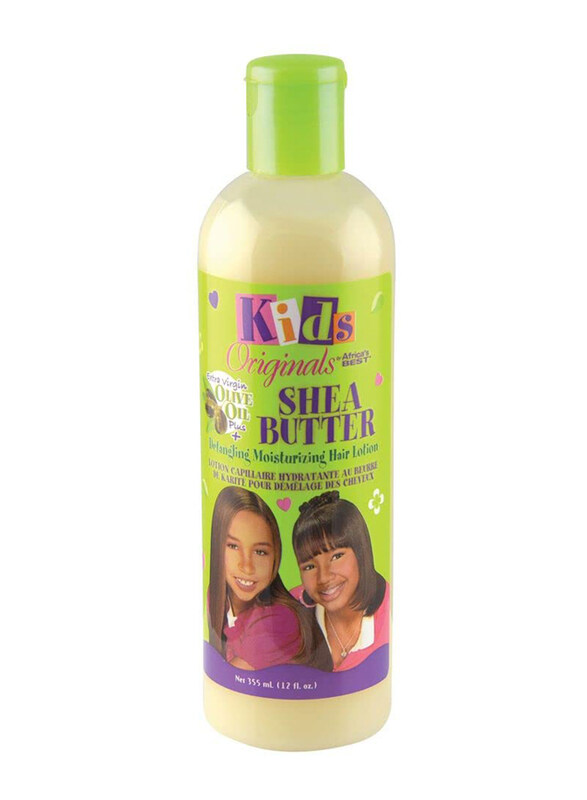 

Africa's Best 355ml Organics Shea Butter Detangling Moisturizing Hair Lotion for Kids