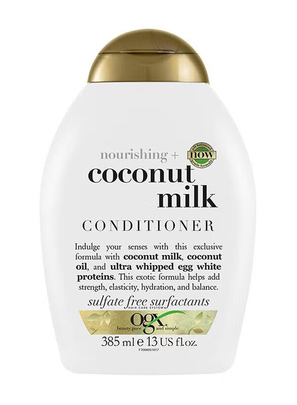 

Ogx Nourishing Plus Coconut Milk Conditioner for All Hair Types, 385ml