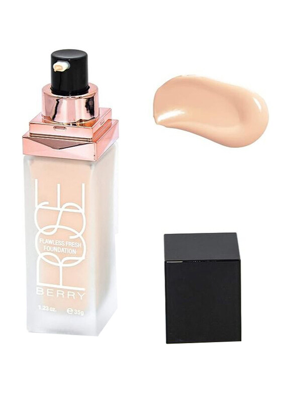 

Rose Berry Flawless Fresh Foundation, 06 Brown, Brown