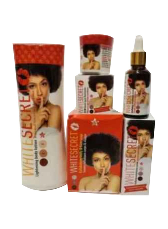 

White Secret Body Lotion Cream Soap & Serum Combo Set