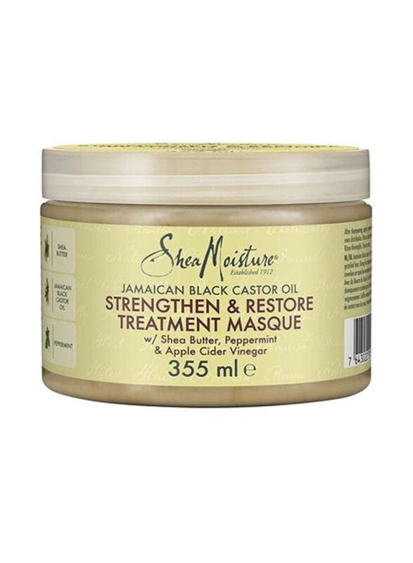 

Shea Moisture Strengthen & Restore Treatment Masque Jamaican Black Castrol Oil, 355ml