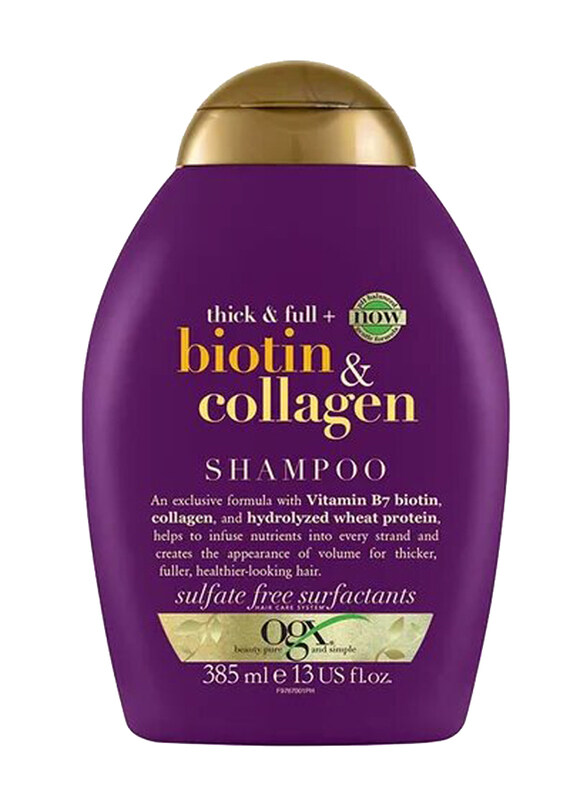 

Ogx Thick & Full+ Biotin & Collagen Shampoo, 385ml