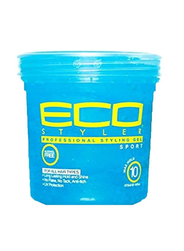 Ecococo Blue Professional Sport Styling Gel, 16Oz
