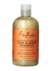 Shea Moisture Coconut & Hibiscus Curl & Shine Shampoo, 384ml
