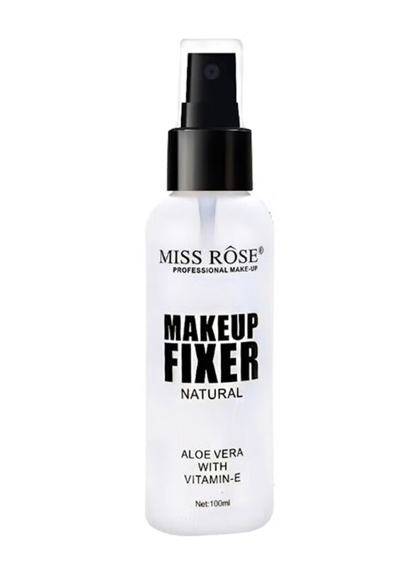 

Miss Rose Aloe Vera with Vitamin-E Makeup Fixer, 100ml, Clear