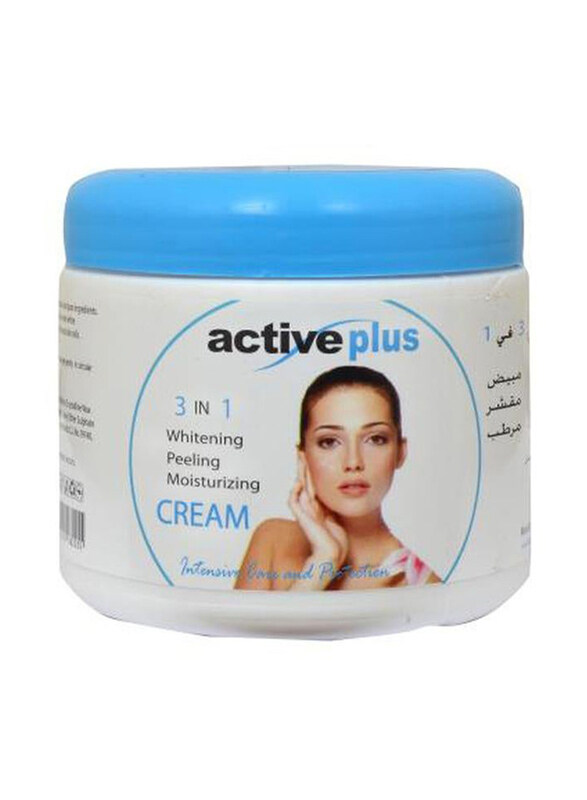 

Active Plus 3-in-1 Whitening Collagen Moisturizing Cream, 500ml