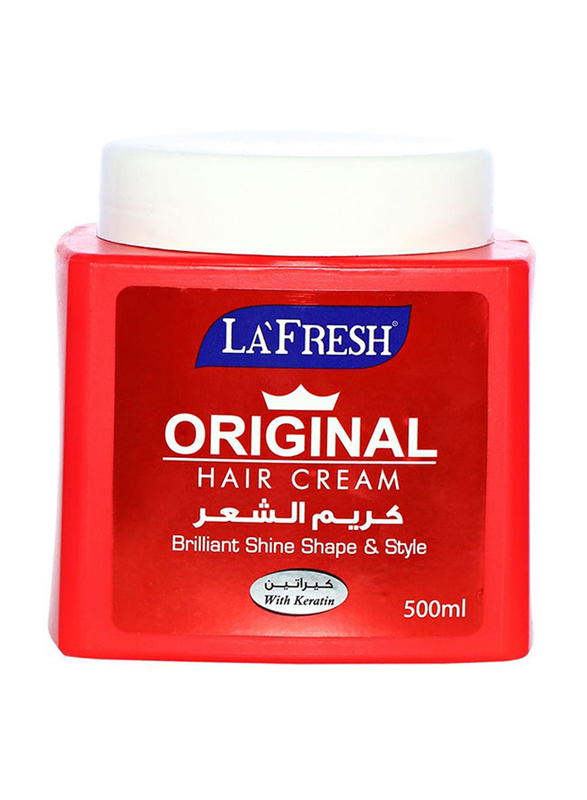 La Fresh Original Hair Cream with Keratin, 500ml