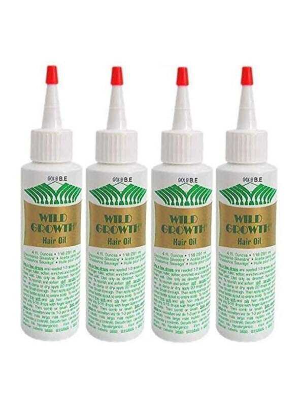 

Wild Growth Hair Oil Set for All Hair Types, 4 Pieces