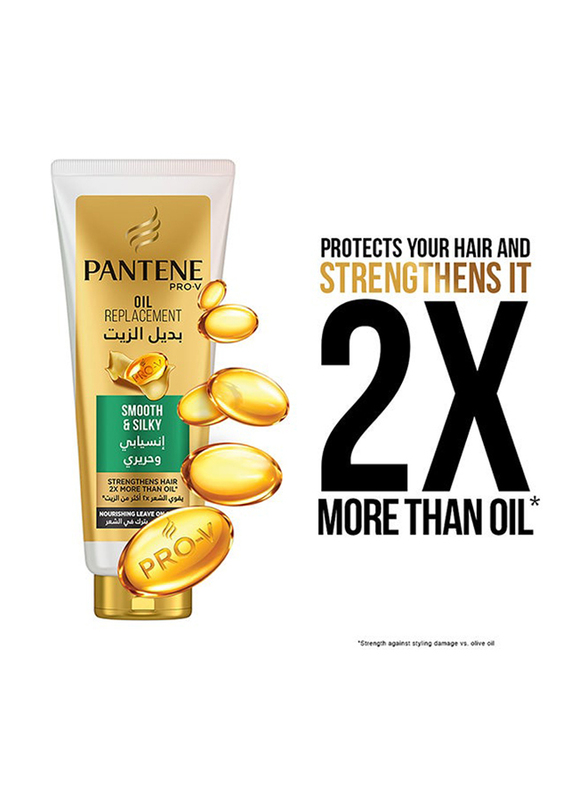 Pantene Pro-V Smooth & Silky Oil Replacement, 350ml