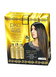 Pkc Hair Treatment Cream Set for All Hair Types, 3x100ml