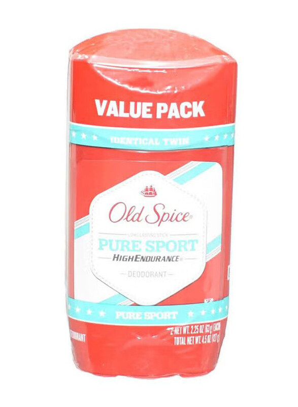 

Old Spice Pure Sport Deodorant Stick, 63gm, 2 Pieces