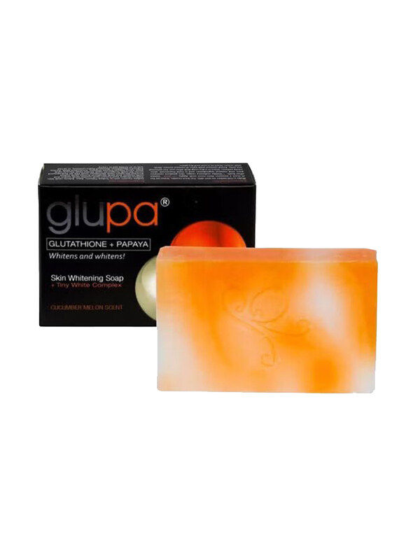 

Glupa Cucumber Melon Skin Whitening Soap Bar, 135gm, 4 Piece