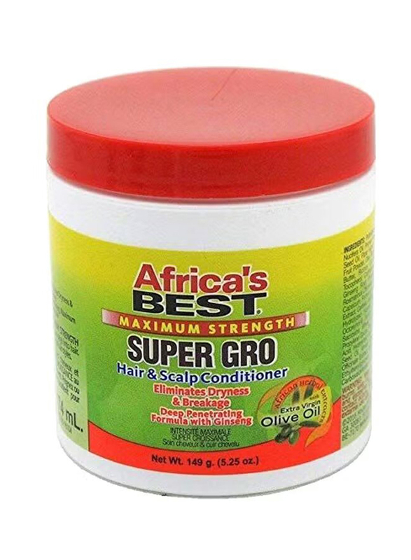 Africa's Best Pro Super Gro Hair and Scalp Conditioner, 5.25oz
