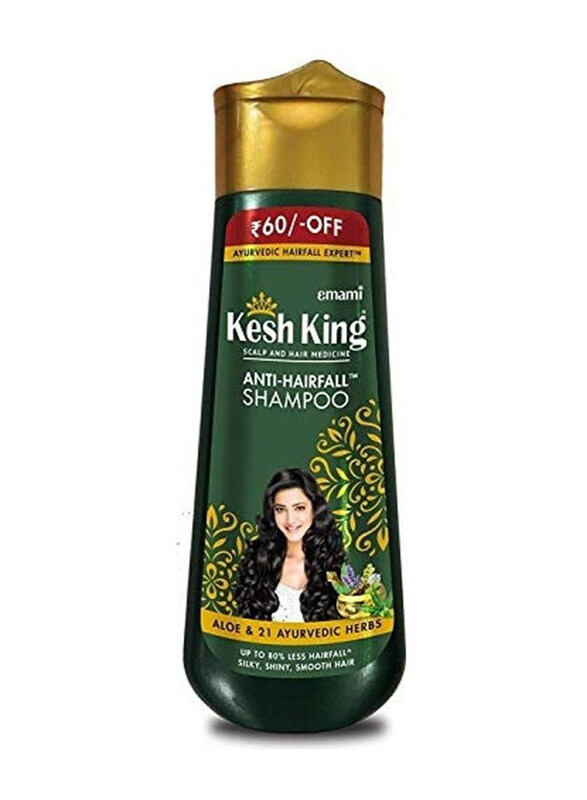 

Kesh King Anti Hairfall Shampoo with Aloe & 21 Herbs, 340ml