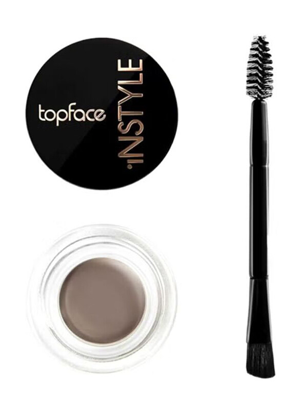 

Topface Instyle Eyebrow Gel with Brush, 004 Chocolate/Black