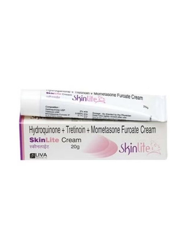

Skinlite Hydroquinone + Tretinoin + Mometasone + Furoate Cream, 20g