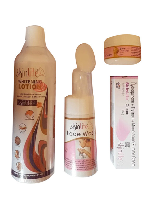 

Skinlite Lotion Cream Face Wash & Whitening Cream, Set
