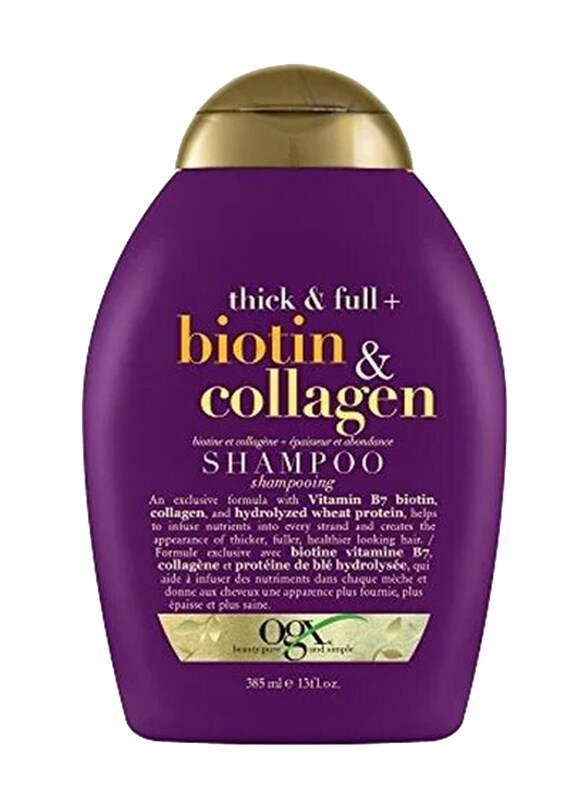 

Ogx Thick & Full Biotin & Collagen Shampoo, 385ml