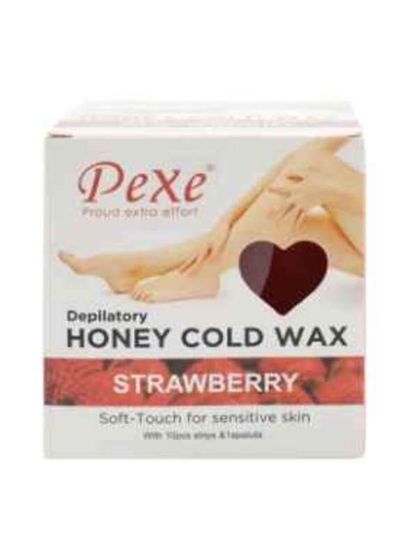 

Pexe Honey Cold Strawberry Wax Strips Set, 10 Pieces