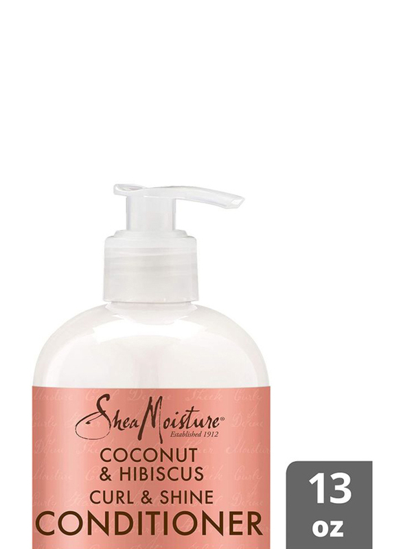 Shea Moisture Coconut and Hibiscus Curl and Shine Conditioner, 384ml