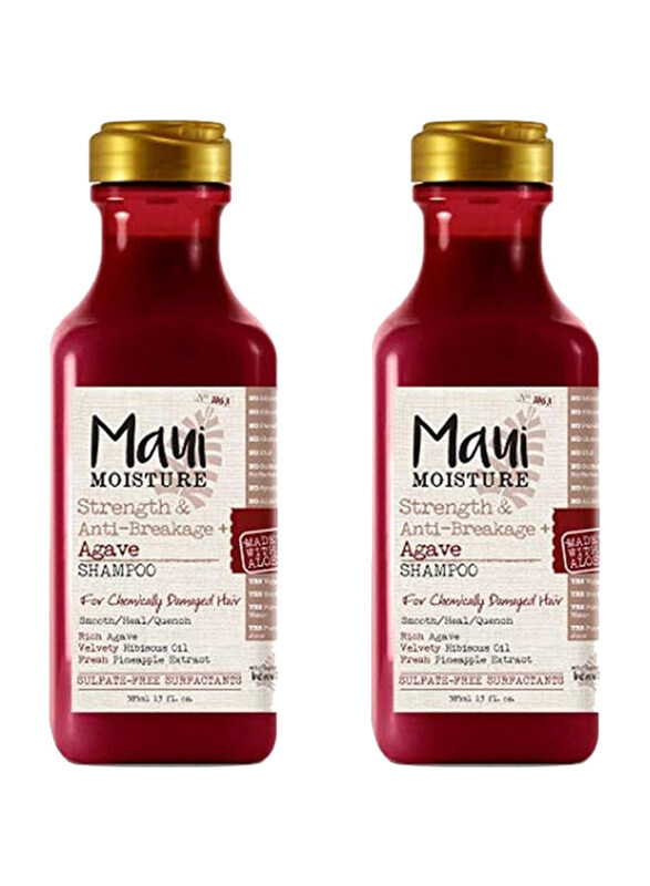 

Maui Moisture Strength & Anti-Breakage Agave Shampoo for All Hair Types, 2 x 13oz