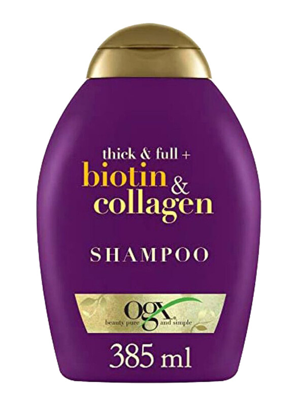 

Ogx Biotin & Collagen Thick Full Plus Shampoo, 385ml
