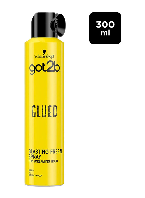 

Schwarzkopf Glued Extreme Freeze Spray for Screaming Hold, 300ml