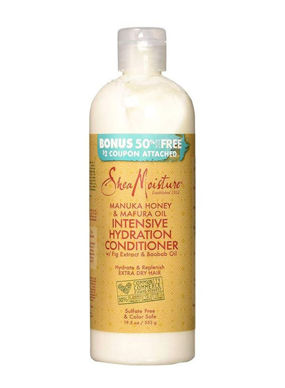 

Shea Moisture Manuka Honey and Mafura Oil Intensive Hydration Conditioner, 553gm