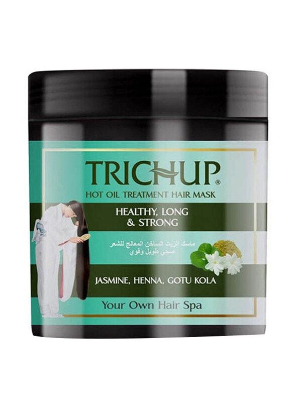 

Trichup Healthy Long & Strong Hot Oil Treatment Hair Mask for All Hair Types, 500ml