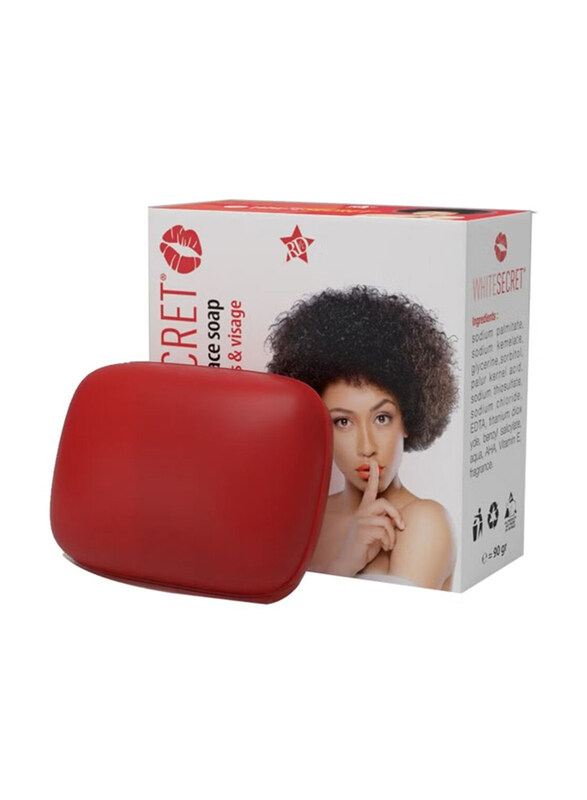 

White Secret Lightening Body & Face Soap Bar, 90gm