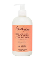 Shea Moisture Coconut and Hibiscus Curl and Shine Conditioner, 384ml