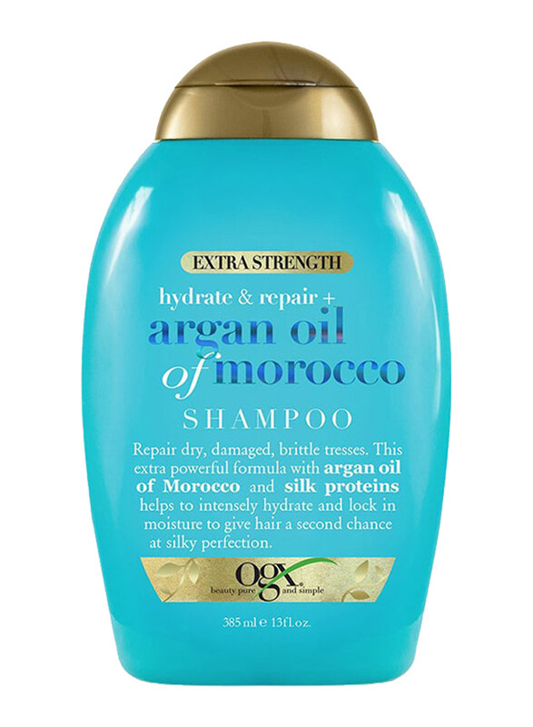 

Ogx Hydrate & Repair+ Argan Oil Of Morocco Shampoo for Dry Hair, 385ml