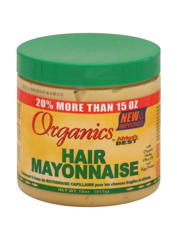 Africa's Best Organics Hair Mayonnaise for Damaged Hair, 511gm