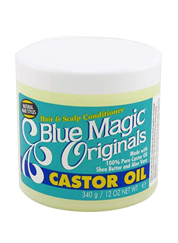 Blue Magic Organics Castor Oil Scalp Conditioner Set, 354ml, 3 Pieces