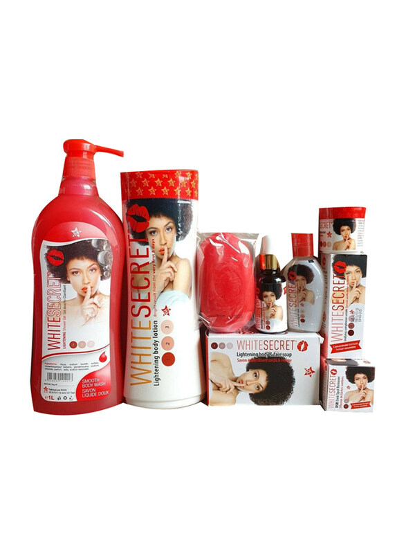 

White Secret Lightening Body Full Set, 9 Pieces