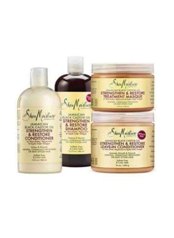 

Shea Moisture Strengthen & Restore Shampoo & Conditioner Set, 4 Pieces