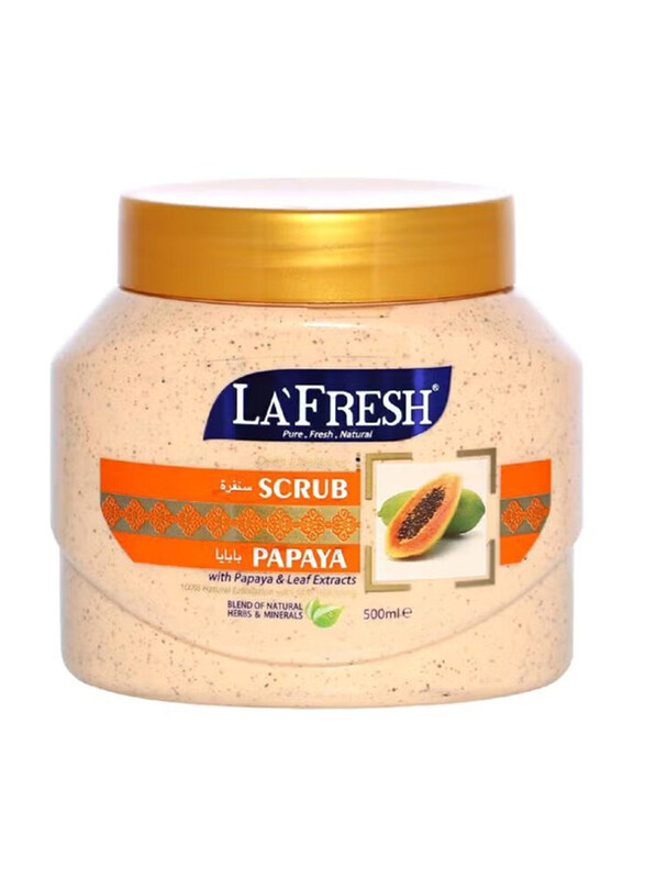 

La Fresh Papaya & Leaf Extracts Scrub, 500ml