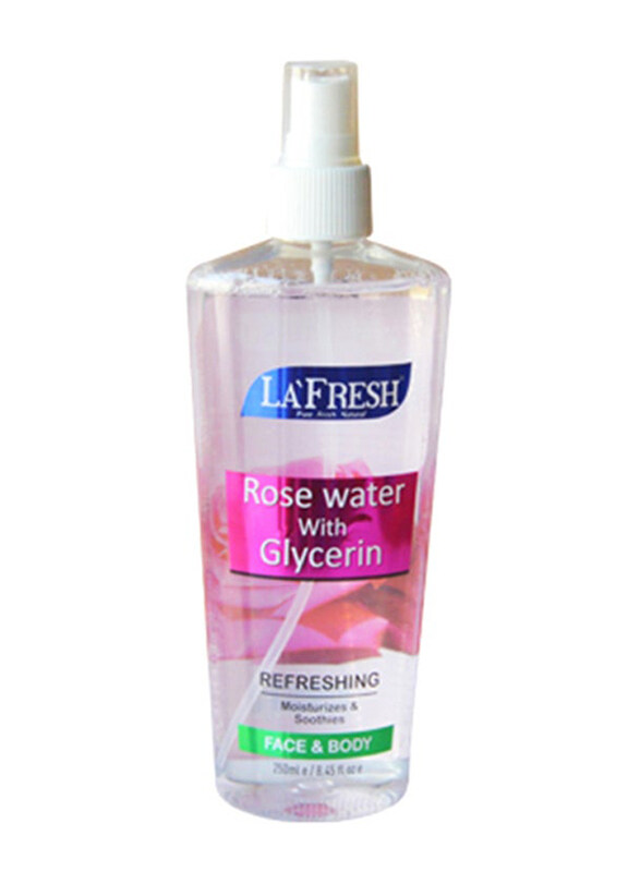 

La Fresh Rose Water with Glycerin, 250ml