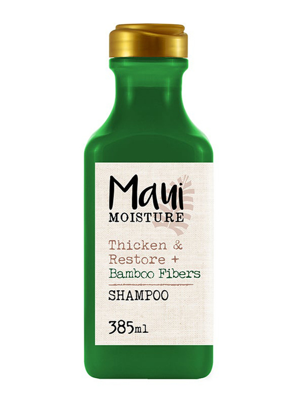 Maui Moisture Thicken & Restore Bamboo Fibre Shampoo, 385ml