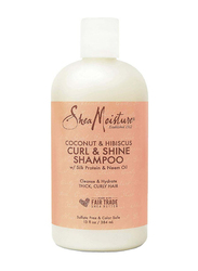 Shea Moisture Coconut & Hibiscus Curl Shine Shampoo, 384ml
