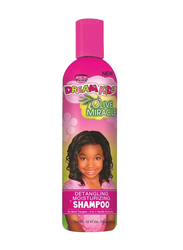 African Pride Olive Miracle Shampoo Detangling and Moisturizing Shampoo for All Hair Types, 12 Oz