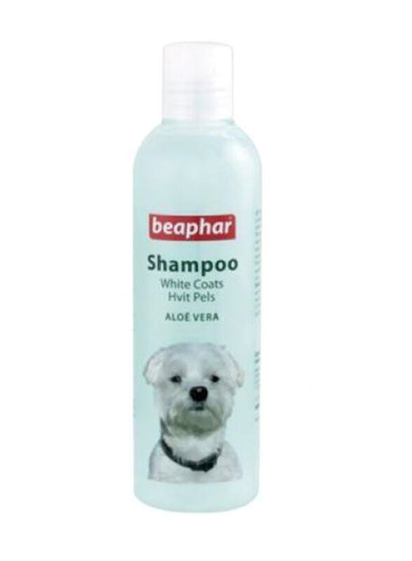 

Beaphar Shampoo Aloe Vera White Coat for Dog, 250ml, Blue
