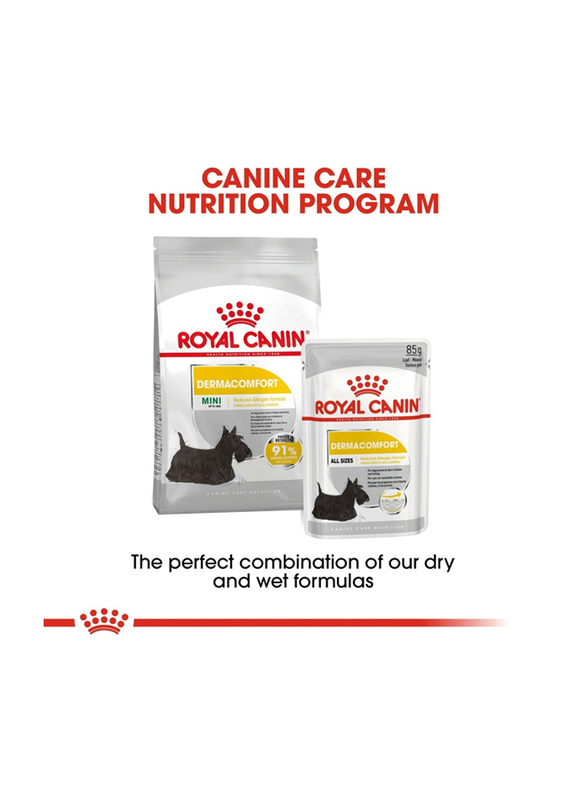 Royal Canin Canine Care Nutrition Dermacomfort Wet Food for Dogs, 24 x 85g