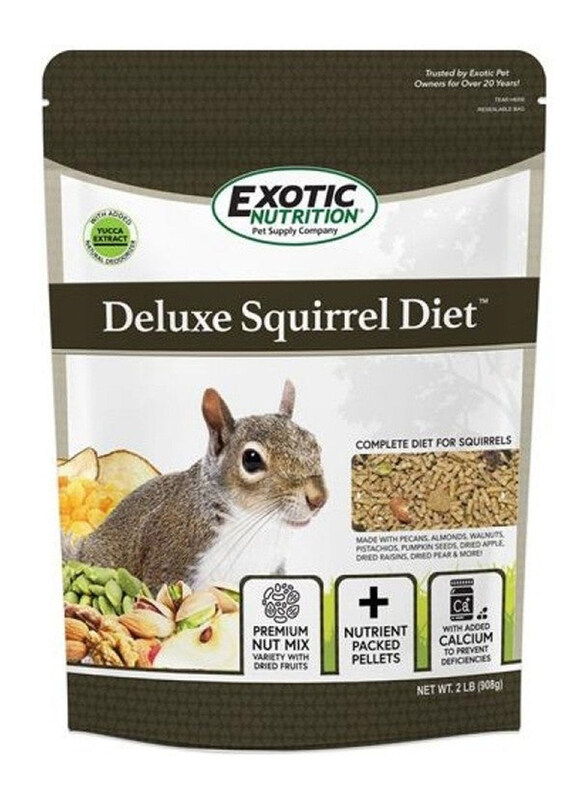

Exotic Nutrition Deluxe Squirrel Diet, 2lb